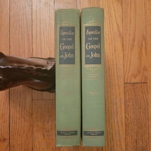 Arthur W Pink Exposition of the Gospel of John 2 Volume 1945 Staging Decor